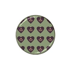 Cupcake Green Hat Clip Ball Marker