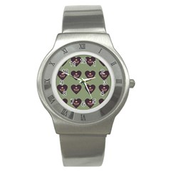 Cupcake Green Stainless Steel Watch