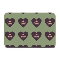 Cupcake Green Plate Mats