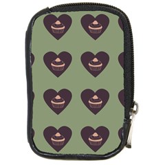 Cupcake Green Compact Camera Cases