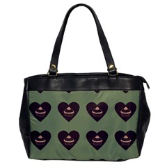 Cupcake Green Office Handbags