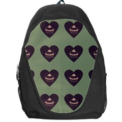 Cupcake Green Backpack Bag