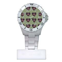 Cupcake Green Plastic Nurses Watch