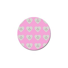 Cupcake Pink Grey Golf Ball Marker (4 Pack) by snowwhitegirl