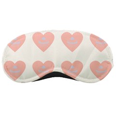 Cupcake White Pink Sleeping Masks by snowwhitegirl