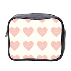 Cupcake White Pink Mini Toiletries Bag 2-side by snowwhitegirl