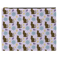 Outside Brown Cats Cosmetic Bag (xxxl)  by snowwhitegirl