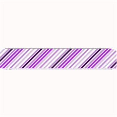 Purple Diagonal Lines Small Bar Mats by snowwhitegirl