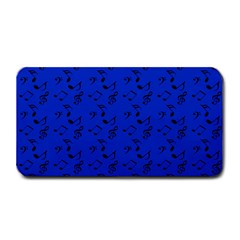 Royal Blue Music Medium Bar Mats by snowwhitegirl