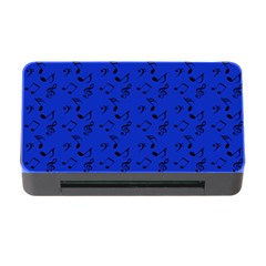 Royal Blue Music Memory Card Reader With Cf by snowwhitegirl