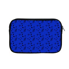 Royal Blue Music Apple Macbook Pro 13  Zipper Case by snowwhitegirl