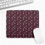 Grey Pink Lilac Brown Eggs On Brown Large Mousepads Front