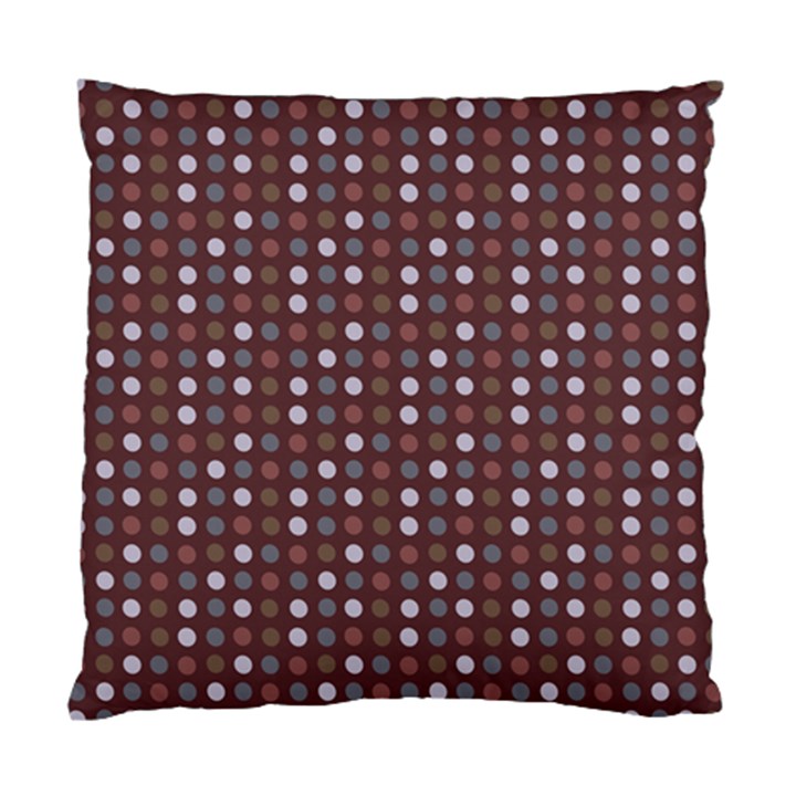 Grey Pink Lilac Brown Eggs On Brown Standard Cushion Case (Two Sides)