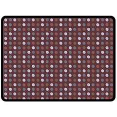 Grey Pink Lilac Brown Eggs On Brown Fleece Blanket (large)  by snowwhitegirl