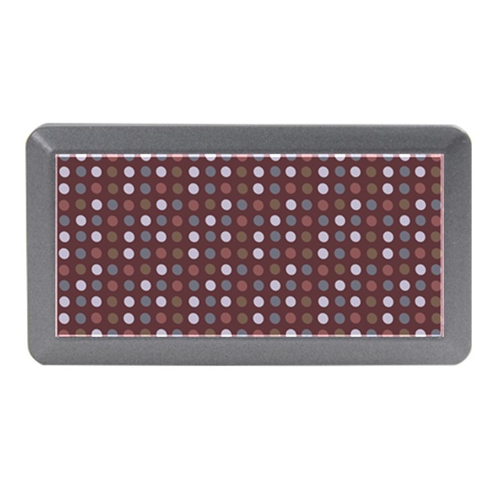 Grey Pink Lilac Brown Eggs On Brown Memory Card Reader (Mini)