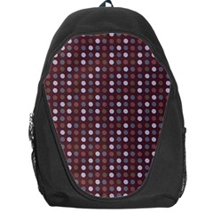 Grey Pink Lilac Brown Eggs On Brown Backpack Bag by snowwhitegirl