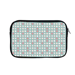 Pink Peach Grey Eggs On Teal Apple Macbook Pro 13  Zipper Case by snowwhitegirl