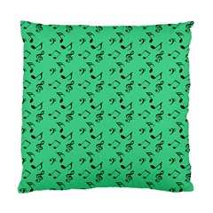 Green Music Standard Cushion Case (one Side)