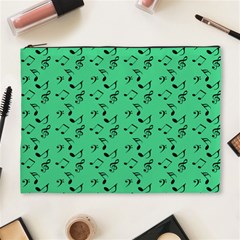 Green Music Cosmetic Bag (xl)