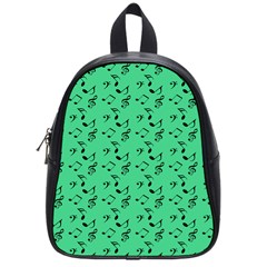 Green Music School Bag (small) by snowwhitegirl