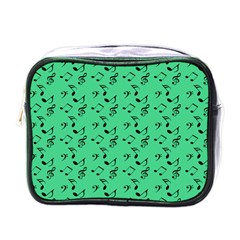 Green Music Mini Toiletries Bags