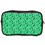 Green Music Toiletries Bags 2-Side Front