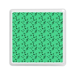 Green Music Memory Card Reader (square)  by snowwhitegirl