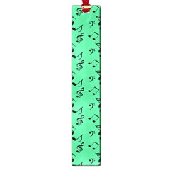 Green Music Large Book Marks