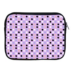 Black White Pink Blue Eggs On Violet Apple Ipad 2/3/4 Zipper Cases by snowwhitegirl