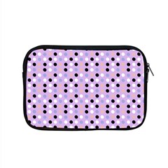 Black White Pink Blue Eggs On Violet Apple Macbook Pro 15  Zipper Case by snowwhitegirl