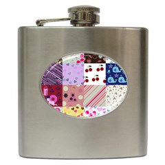 Quilt Of My Patterns Hip Flask (6 Oz)