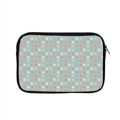 Peach Pink Eggs On Green Apple Macbook Pro 15  Zipper Case by snowwhitegirl