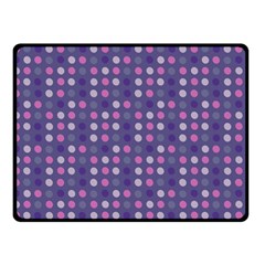 Violet Grey Purple Eggs On Grey Blue Fleece Blanket (small) by snowwhitegirl