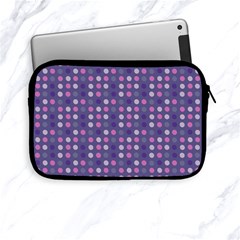 Violet Grey Purple Eggs On Grey Blue Apple Ipad Mini Zipper Cases by snowwhitegirl