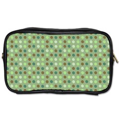 Green Brown  Eggs On Green Toiletries Bags by snowwhitegirl