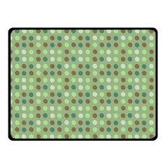 Green Brown  Eggs On Green Fleece Blanket (small) by snowwhitegirl