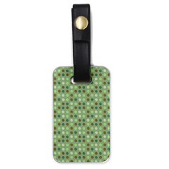 Green Brown  Eggs On Green Luggage Tags (one Side)  by snowwhitegirl