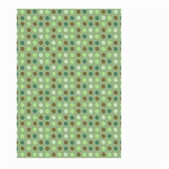 Green Brown  Eggs On Green Large Garden Flag (two Sides)