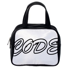 Code White Classic Handbags (one Side) by Code