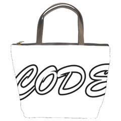 Code White Bucket Bags by Code