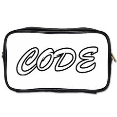 Code White Toiletries Bags 2-side by Code