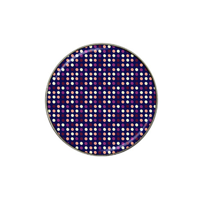 Peach Purple Eggs On Navy Blue Hat Clip Ball Marker (10 pack)