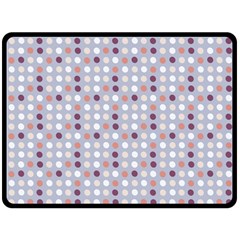 Pink Purple White Eggs On Lilac Fleece Blanket (large)  by snowwhitegirl