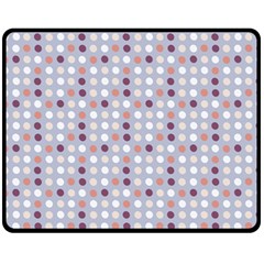 Pink Purple White Eggs On Lilac Fleece Blanket (medium)  by snowwhitegirl