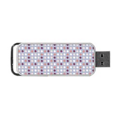 Pink Purple White Eggs On Lilac Portable Usb Flash (two Sides) by snowwhitegirl