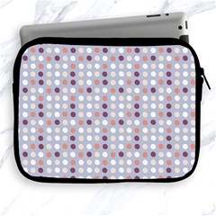 Pink Purple White Eggs On Lilac Apple Ipad 2/3/4 Zipper Cases by snowwhitegirl