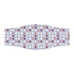 Pink Purple White Eggs On Lilac Stretchable Headband