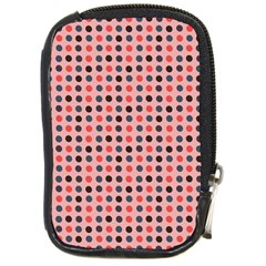 Grey Red Eggs On Pink Compact Camera Cases by snowwhitegirl