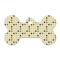 Brown Green Grey Eggs Dog Tag Bone (two Sides) by snowwhitegirl