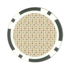 Green Brown Eggs Poker Chip Card Guard